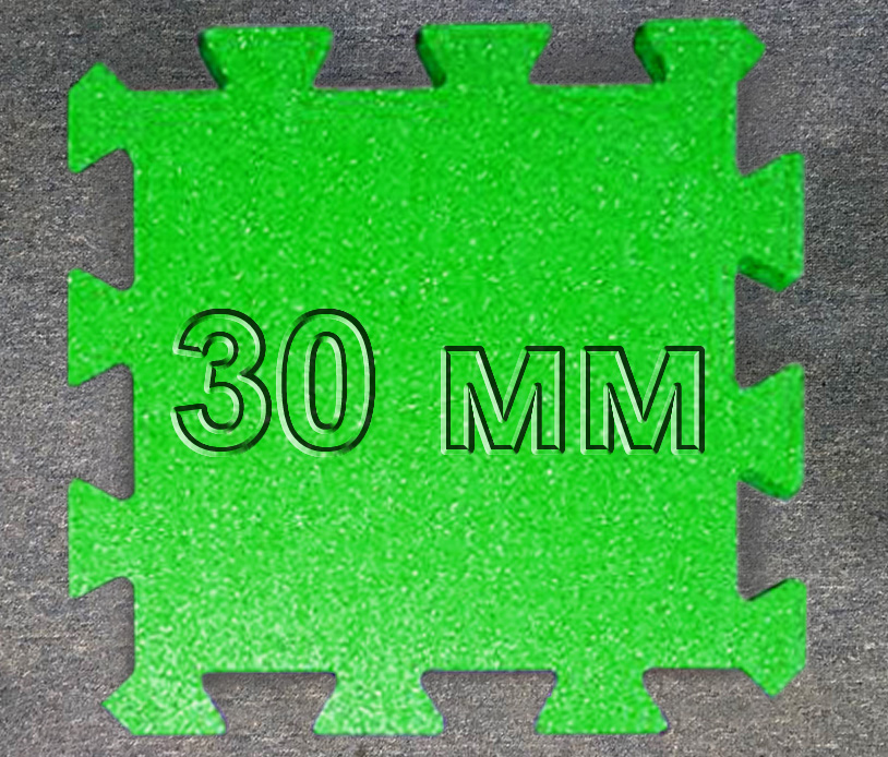 Резиновая плитка Puzzle 30 мм