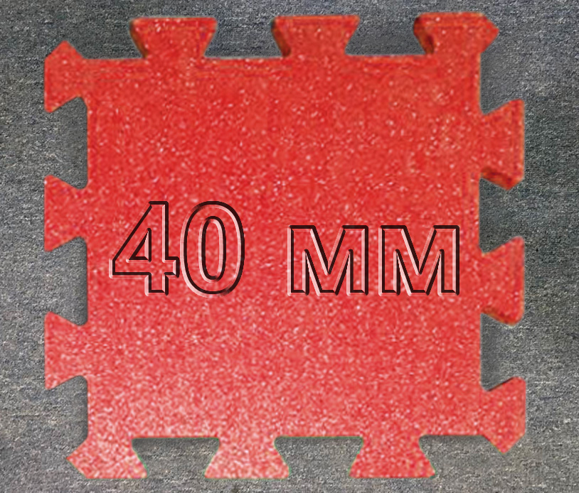 Гумова плитка Puzzle 40 мм