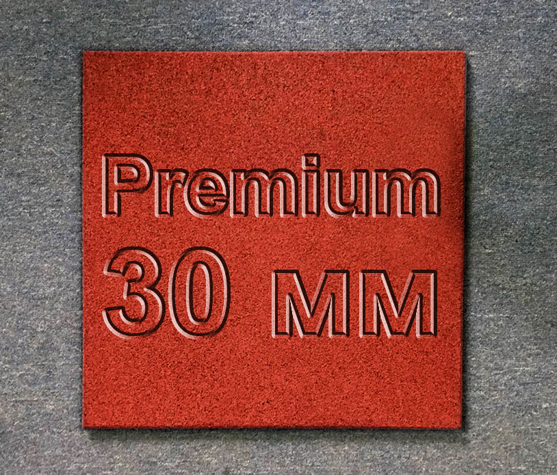 Резиновая плитка МИАН Премиум СА 30 мм
